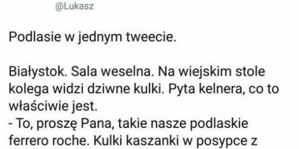 Witamy na Podlasiu :D 