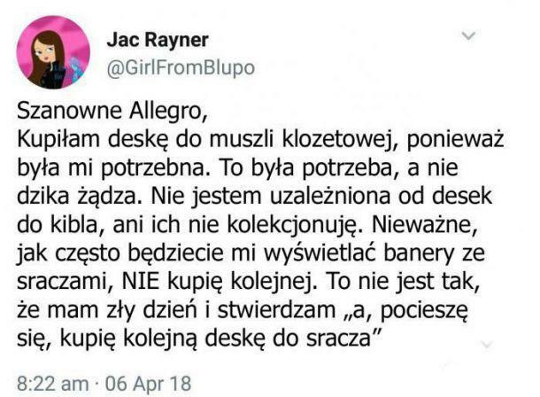 Deska z Allegro 