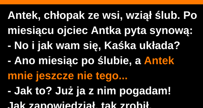 Łóżkowy problem Antka 