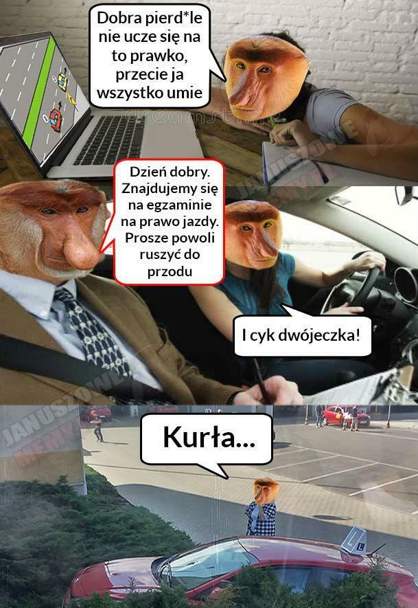 Trzeba się było uczyć :D 