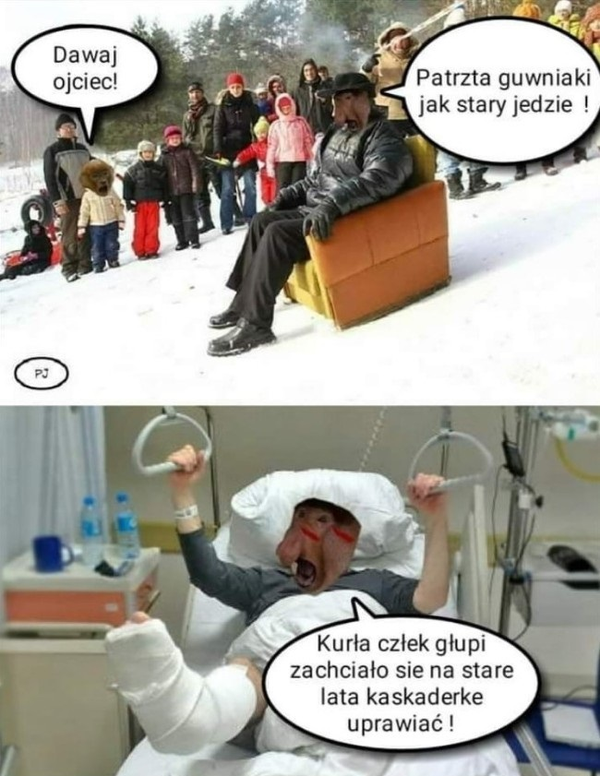 Janusz kaskader :D 