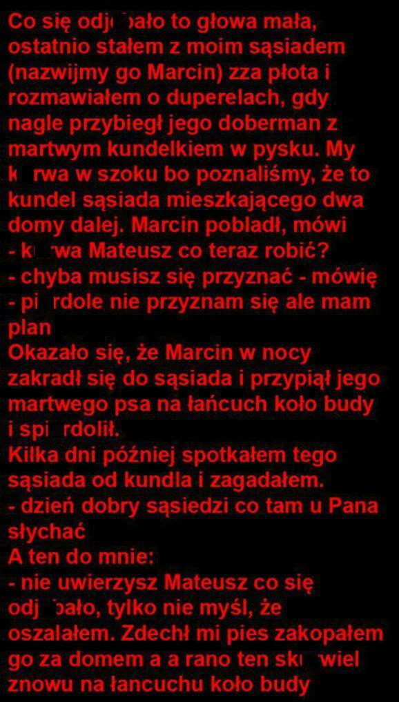 Zawał na miejscu :O 