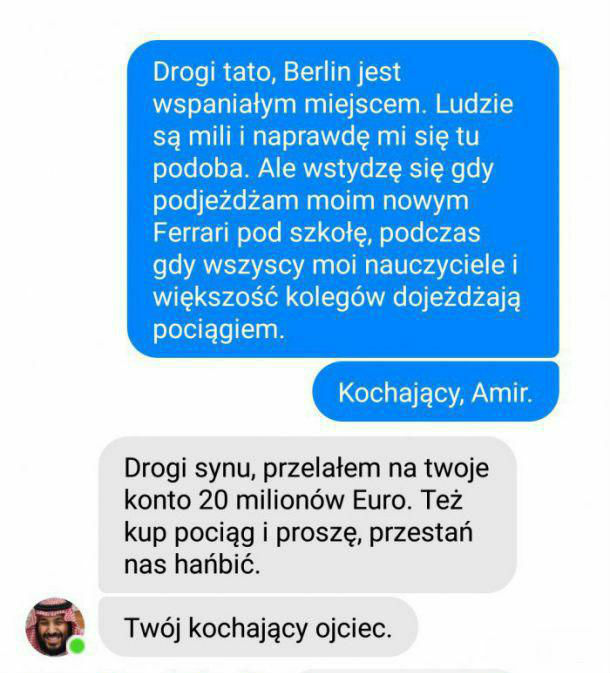 Typowa rodzina z Dubaju :D