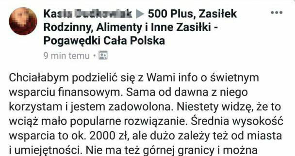 Wsparcie finansowe 