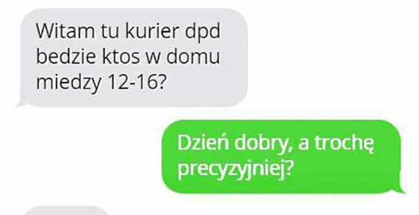Tak się załatwia sprawy z kurierem 
