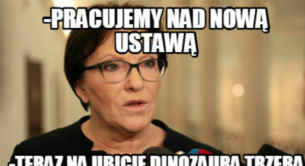 Nowa ustawa o dinozaurach :D 