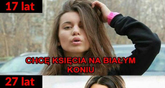 Z wiekiem wymagania się zmieniają 
