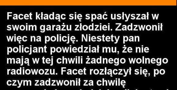 Tak właśnie działa Policja