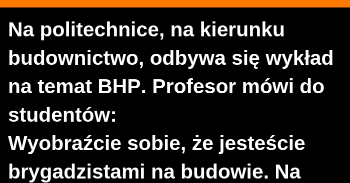 Tak wygląda BHP na budowie 