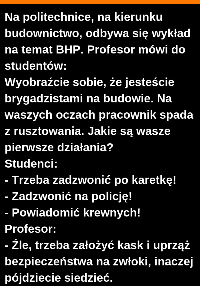 Tak wygląda BHP na budowie 