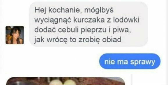 Mała prośba do chłopaka
