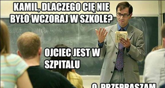 Klasyczna wymówka 
