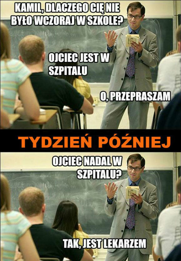 Klasyczna wymówka 