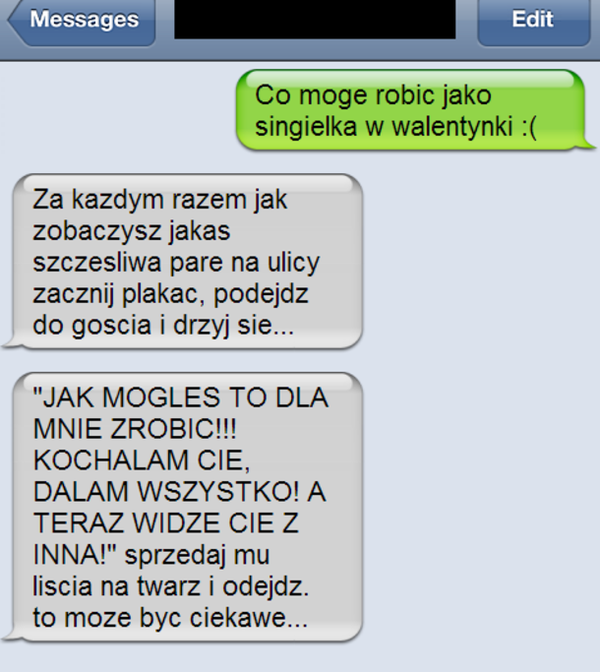 Co może robić singielka w walentynki?