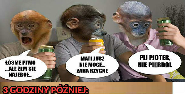 Kiedy Pioter popije z kolegami