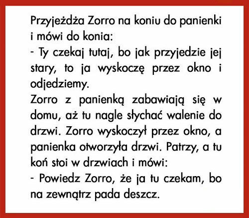 Zorro i koń