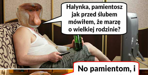 Marzenie o wielkiej rodzinie