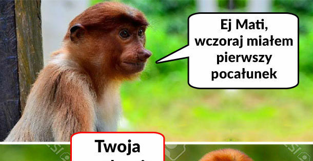Pierwszy pocałunek Piotera
