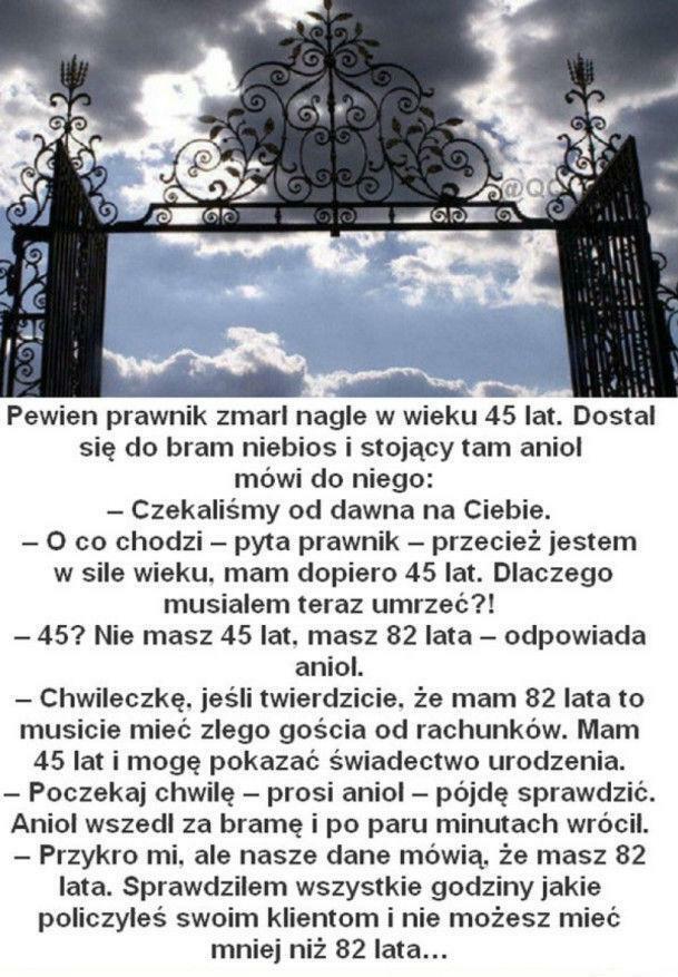 Prawnik w niebie
