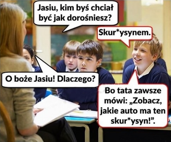 Nietypowe marzenie Jasia