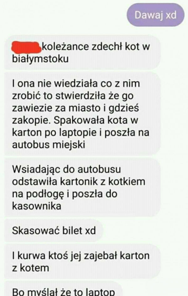 Złodziej się musiał zdziwić :D