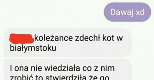 Złodziej się musiał zdziwić :D