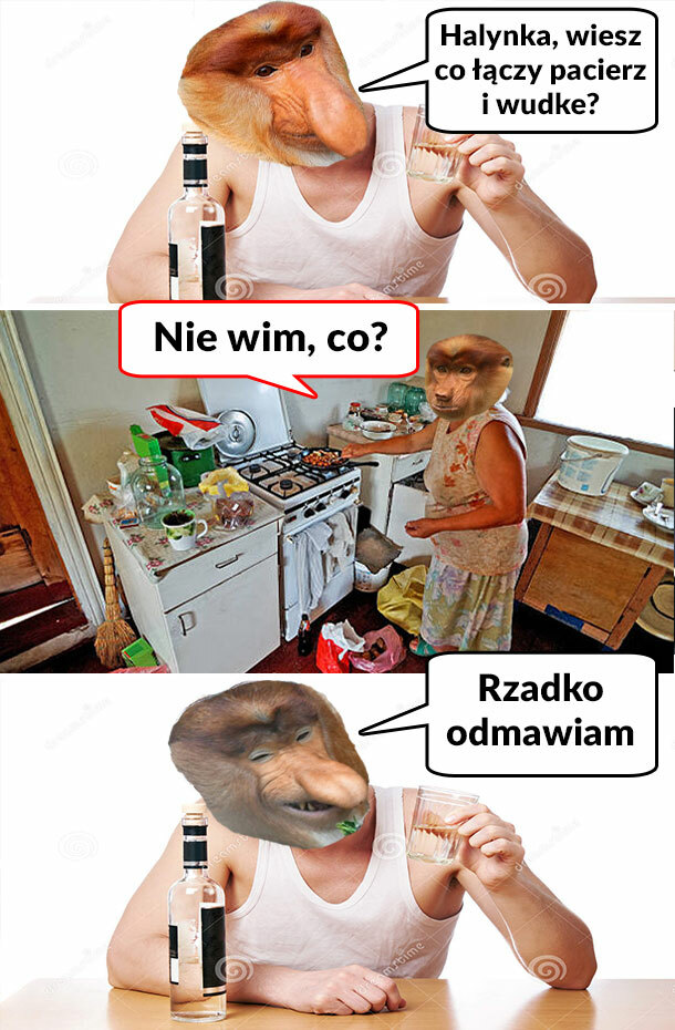Co łączy pacierz i wódkę?