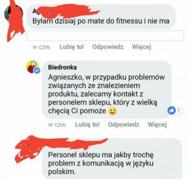 Personel w Biedrze :D