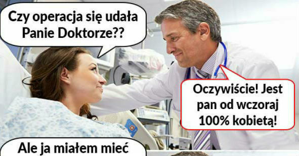Rozmowa po operacji :D