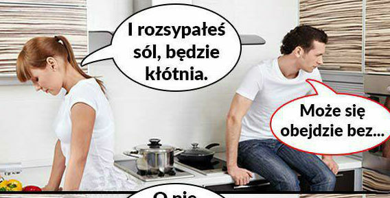 Kłótnia wisi w powietrzu