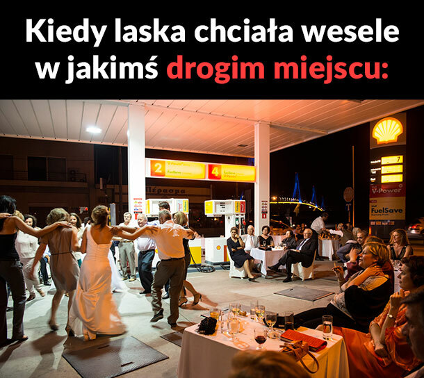 Najdroższe miejsce na wesele :D