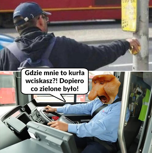 Janusz: wkurzony kierowca kontratakuje :D