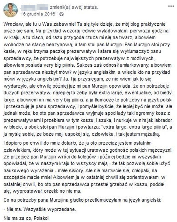 Laska uratowała honor Polaków :D