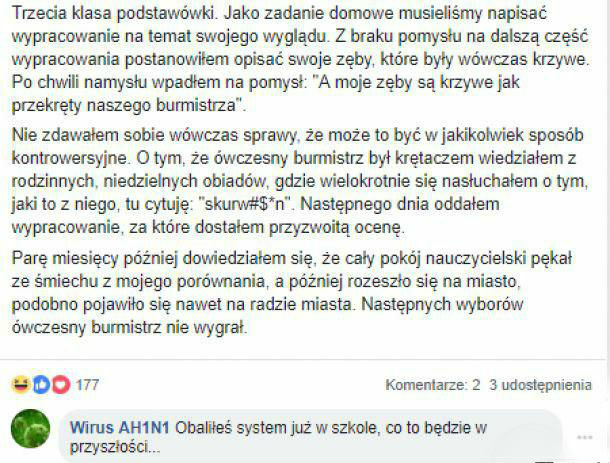 Najlepsze wypracowanie ever :D