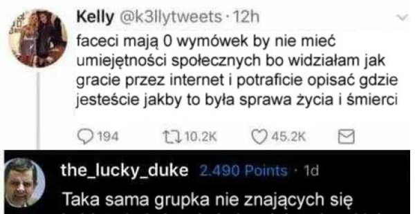 Komunikacja między facetami vs między kobietami