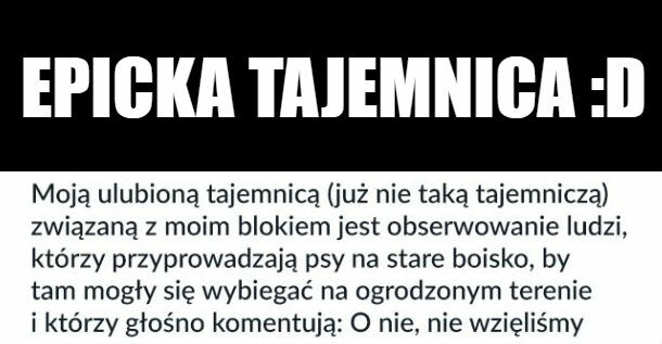 Epicka tajemnica, którą musisz poznać :D