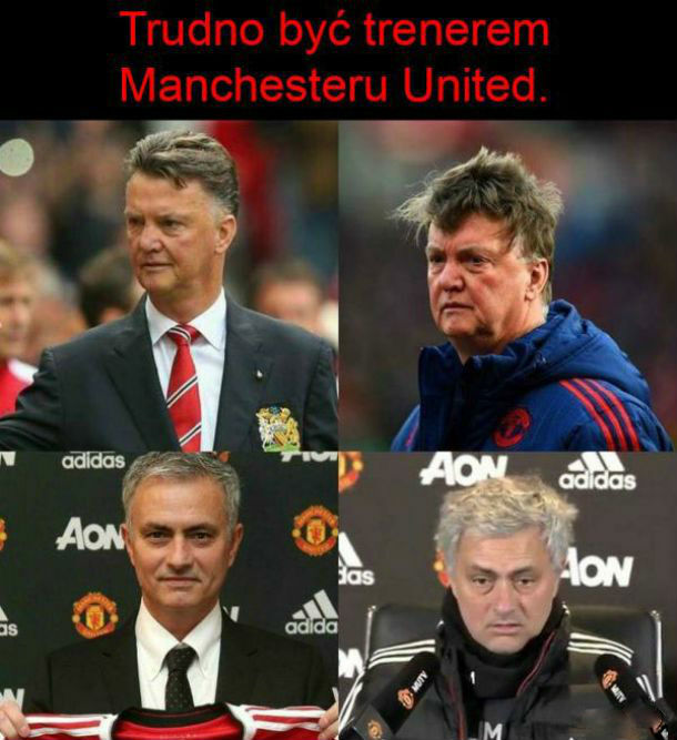 Ciężko jest być trenerem United