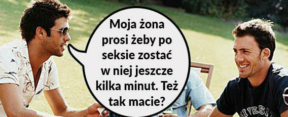 Nietypowa prośba żony