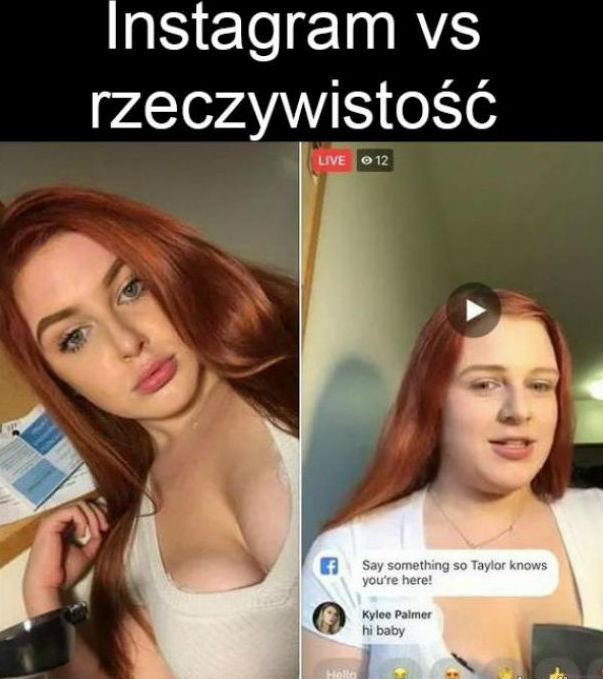 Instagram vs rzeczywistość