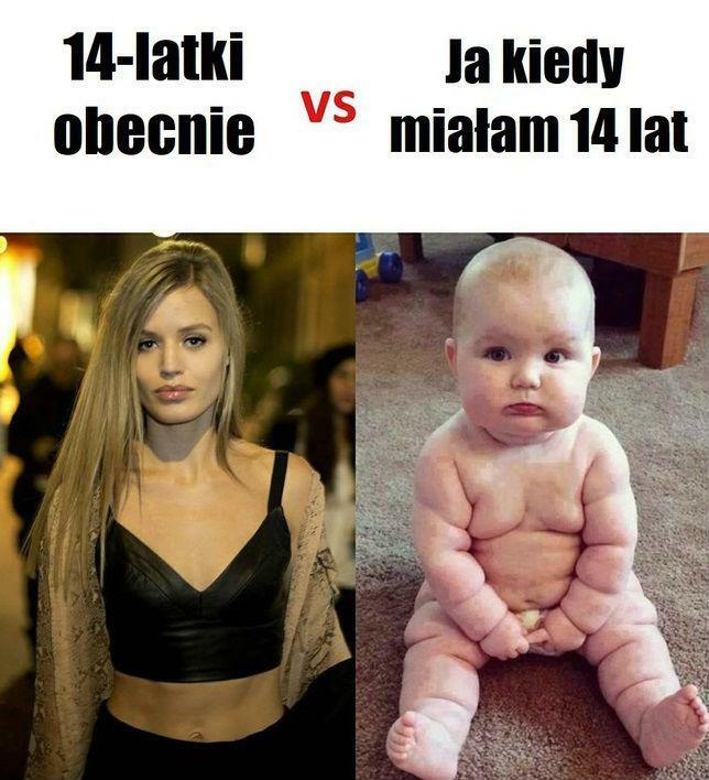 14-latki kiedyś i dziś