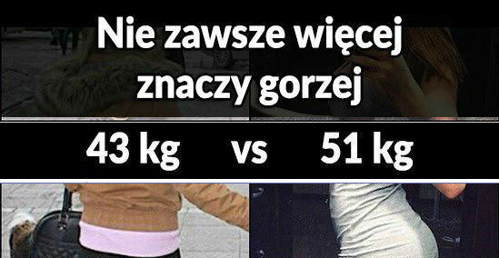 Nie zawsze więcej znaczy gorzej. Oto dowód!