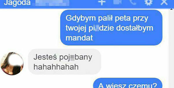 Zmasakrowana Jagódka :D 