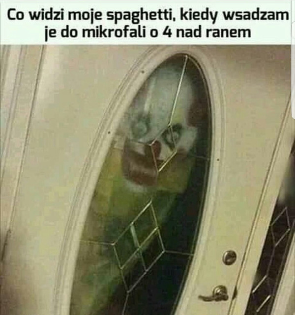 Co widzi spaghetti :D 