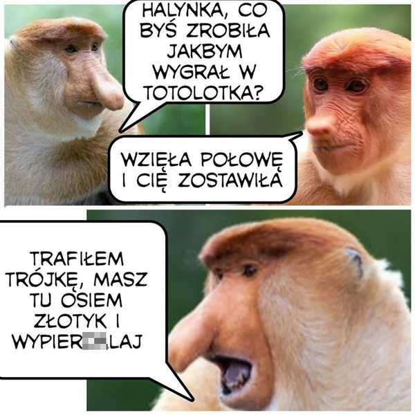 Janusz wygrał w totka :D