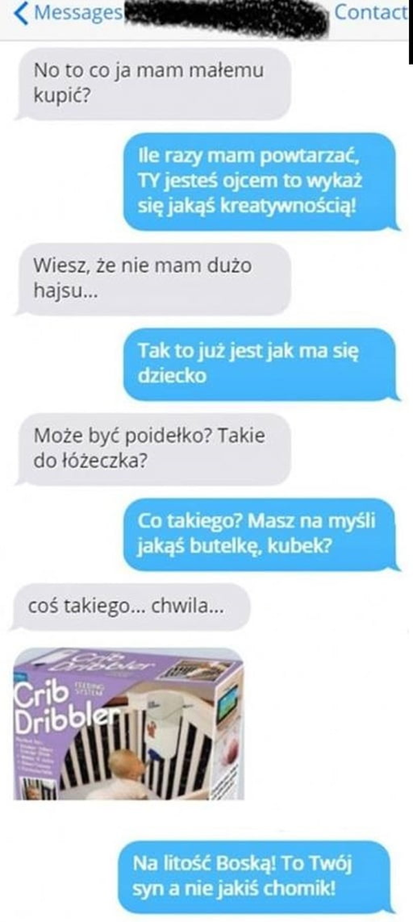 Tak się kończy, kiedy tata wymyśla prezent dla dziecka :D