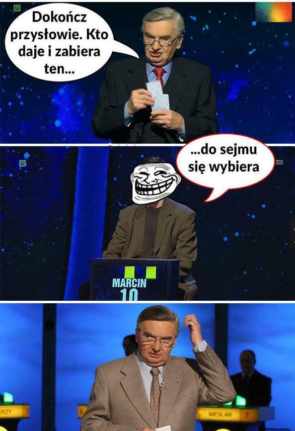 Mistrzowskie przysłowie :D