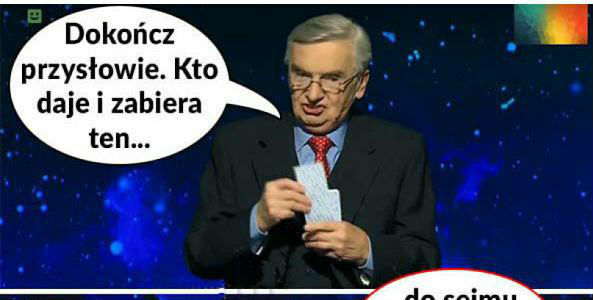 Mistrzowskie przysłowie :D