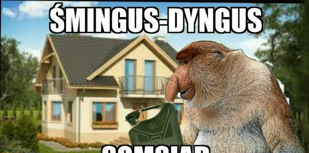 Somsiedzki śmigus-dyngus :D