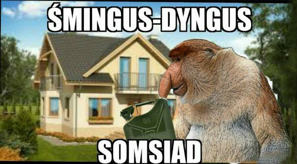 Somsiedzki śmigus-dyngus :D