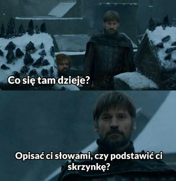 Co tam się dzieje?
